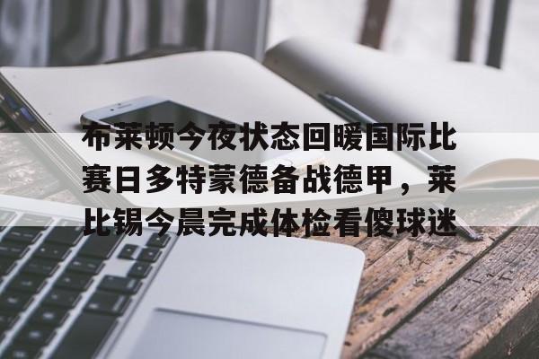 壹号娱乐官网-布莱顿今夜状态回暖国际比赛日多特蒙德备战德甲，莱比锡今晨完成体检看傻球迷的简单介绍